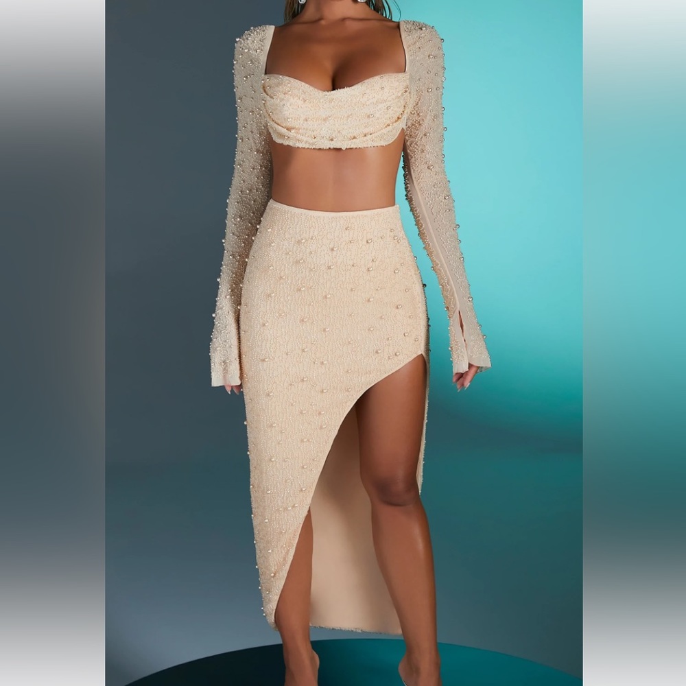 Oh Polly embellished dress